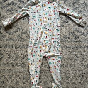 Magnetic Me Alphabet Print Kids Footie